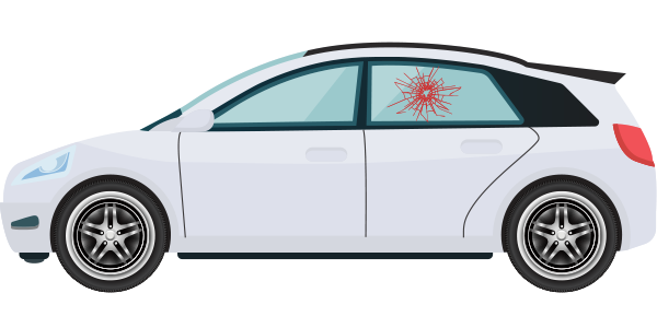 Arrière gauche du véhicule